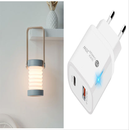 Foldable Touch Dimmable Reading LED Night Light